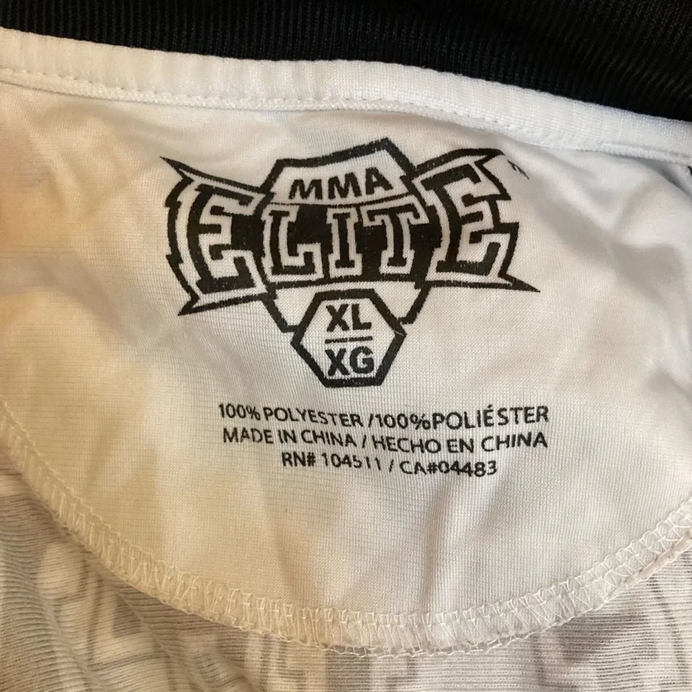 MMA Elite Serpents Men's Full Zip White Track Jacket Size XL